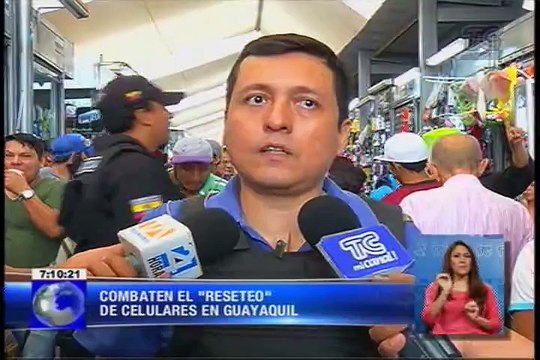 Operativos en contra del “reseteo” de celulares en La Bahia