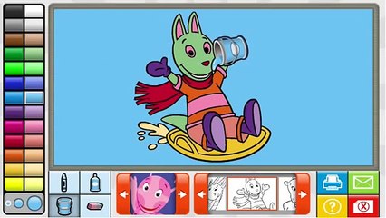 The Backyardigans: Coloring Book - Part 3