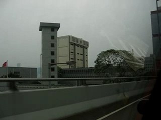 Taxi ride on Hong Kong Island 1