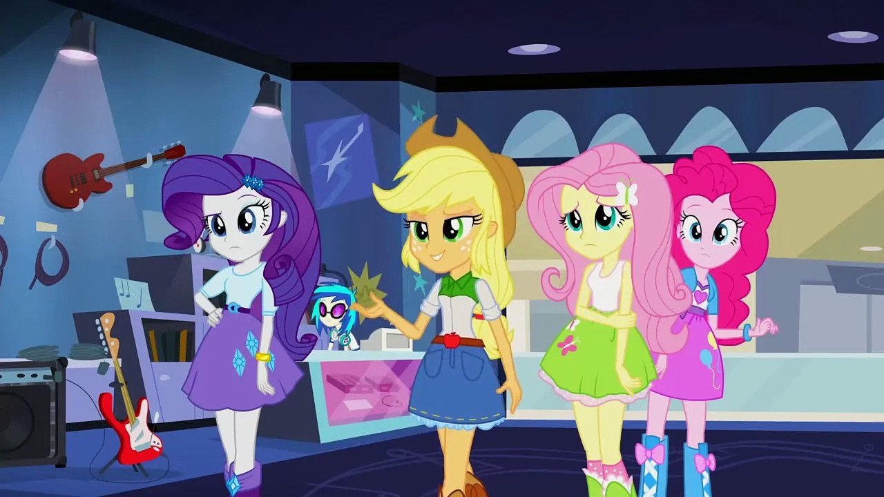 My little pony equestria girls rainbow rocks guitare de rêve