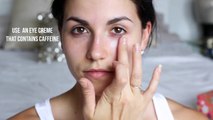 Look more awake!No More Dark Circles! Contour   Brighten Skin!- Makeup Tutorial!