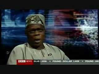President Olusegun Obasanjo on BBC HardTalk