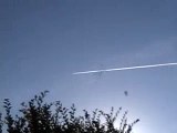Chemtrail sprayed, then turned off (Winter Park Fl.)