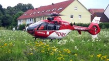 Hubschrauber Eurocopter EC 135 (Christoph 27) Start
