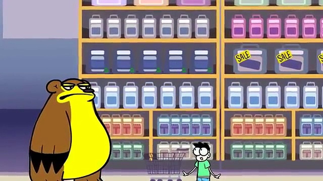 Sergio and Bear 3 (original cartoon!) - Jaxamoto