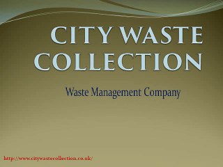 Waste Removal Service For Both House and Office in London