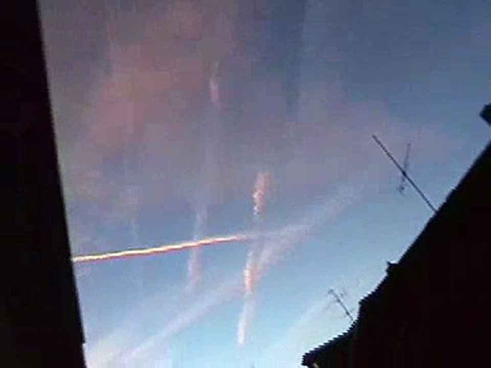 Chemtrails über Leipzig - Sun Dogs, Halos, Chembows