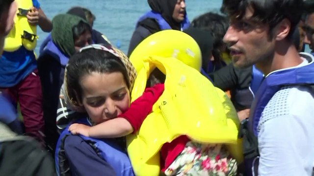Migración y turismo en Lesbos