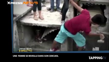 Déclarée morte une jeune femme se réveille dans son cercueil