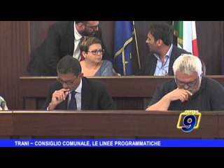 TRANI | Consiglio comunale, le linee programmatiche