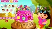 Dora The Explorer Birthday Cake Adventure Baby and Kids Learing Games Full Episodes