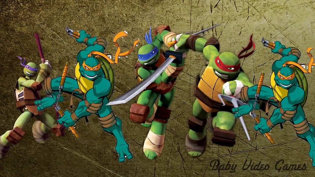 Finger Family Songs Mutant Ninja Turtles _ Nursery Rhymes for Children and Kids (720p)
