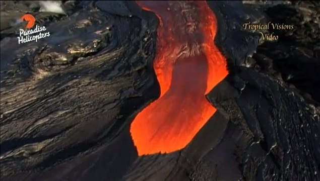 Hawaï : une impressionnante coulée de lave surgit du volcan Kilauea