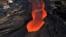 Hawaï : une impressionnante coulée de lave surgit du volcan Kilauea