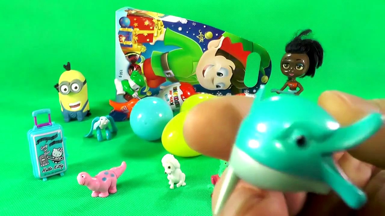 Surprize Cube Surprise Eggs Despicable Me Barbie Super Mario Kids Toys + Spongebob