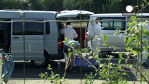 Austria: las autoridades darán a conocer este viernes el número de víctimas encontradas dentro de un camión frigorífico
