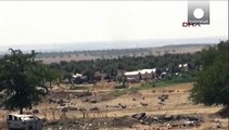 بمباران مواضع داعش در شمال سوریه
