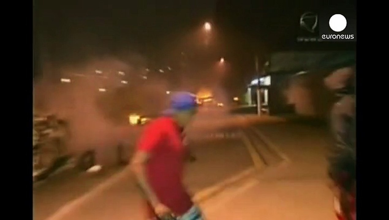 Brasilien: gewaltsame proteste gegen umsiedlung