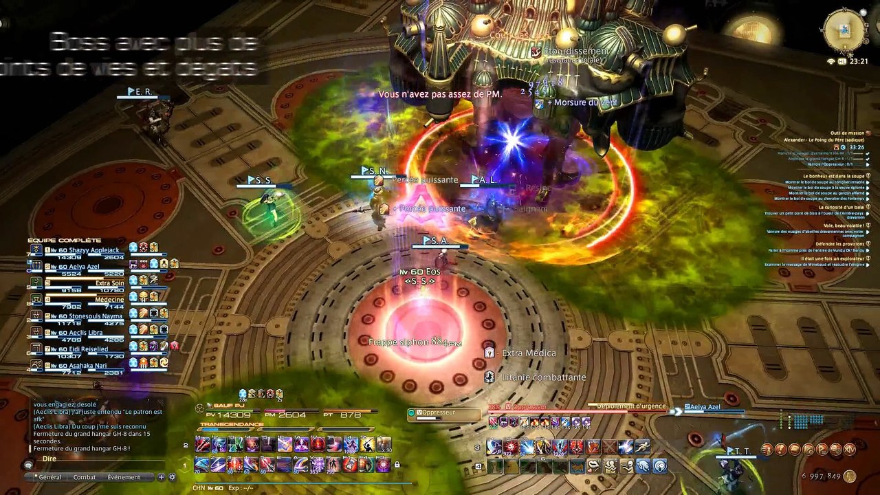 FF14 Guide Alexander le poing du père (sadique)