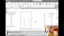 AutoCAD Tip -- How to Draw Clockwise Arcs and Fillet an Open Polyline to Itself