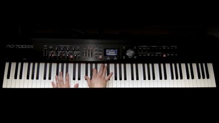 U2 - All I Want Is You (piano cover) - Roland RD-700GX