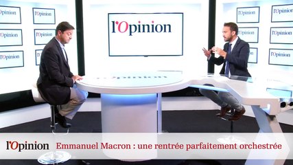 Emmanuel Macron : une rentrée parfaitement orchestrée