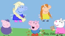 Frozen Peppa pig Mashup song! Kids Songs Nursery Rhymes Daddy Finger Family (720p)