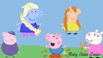 Frozen Peppa pig Mashup song! Kids Songs Nursery Rhymes Daddy Finger Family (720p)