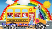 Frozen Wheels on the Bus Song _ Preschool Song for Kids Songs (720p)