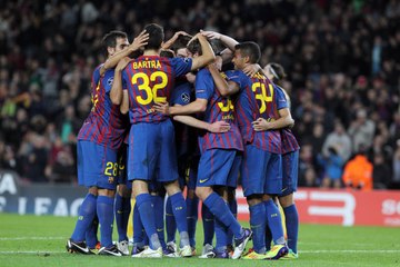 12 Masia footballers played in Barça VS BATE Borissov (4-0 2011/12)