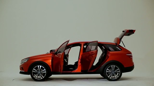 Lada Vesta Cross Concept : break baroudeur en approche