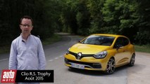 2015 Renault Clio 4 RS Trophy : numéro d'équilibriste - Essai AutoMoto