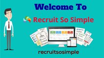 Highly Automated Staffing Software For Recruitment Needs – Recruit So Simple