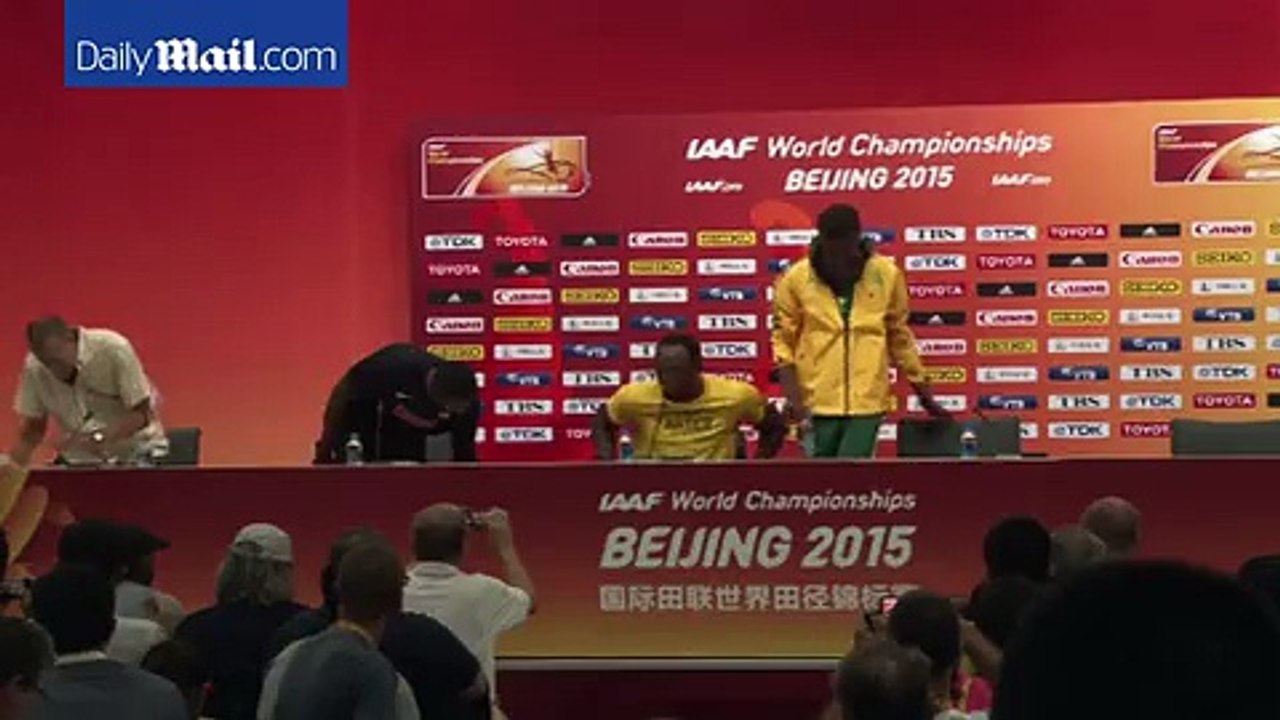 Justin Gatlin paid him'- Usain Bolt laughs off Segway crash