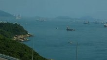 Traveling on Tsing Ma Bridge 2