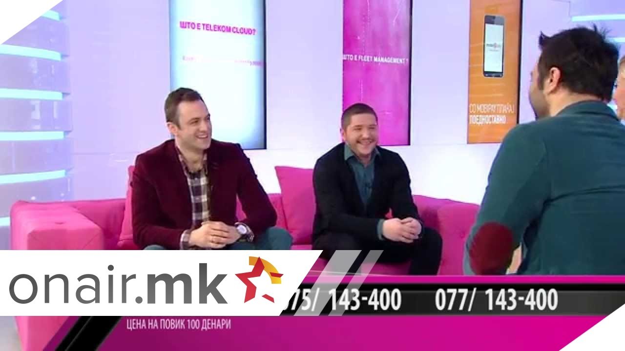 Razgovor so LAMBE Alabakoski i DIMITAR Andonovski "VO NEDELA POPLADNE" 1 DEL