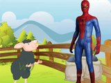 Baa Baa Black Sheep Nursery Rhymes  - Cartoon Animated Rhymes For Kids | Spider Man Rhymes