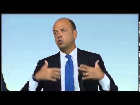 Roma - Consiglio dei Ministri - Alfano in conferenza stampa (26.08.15)