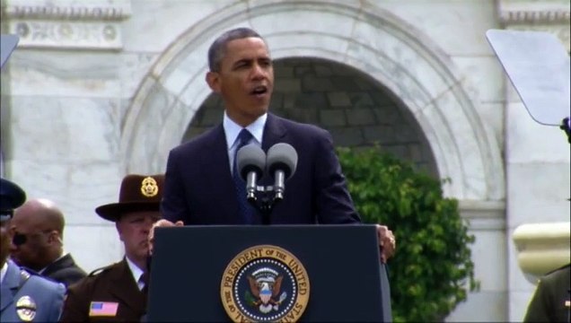 Obama Honors Police Officers Killed in Action - Video Dailymotion