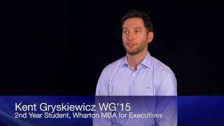 Wharton EMBA Student Kent Gryskiewicz
