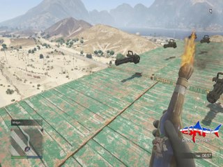 Epic GTA V online custom game: Mini-gun vs Kurumas