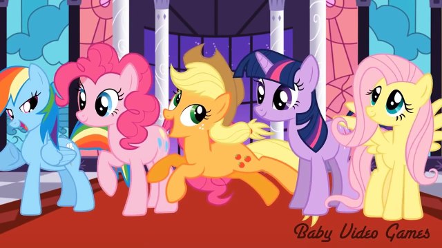 My Little Pony Finger Family Songs Cartoon MLP English Nursery Rhymes (720p)