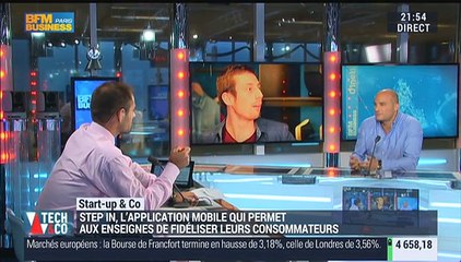 Start-up & Co: Step-In, une application mobile qui récompense la promenade shopping - 27/08