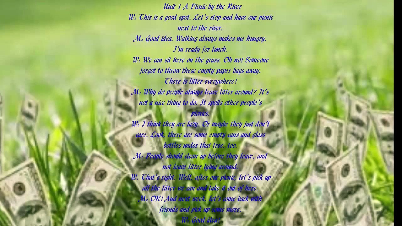 Listening Practice Through Dictation 1 unit 1 10