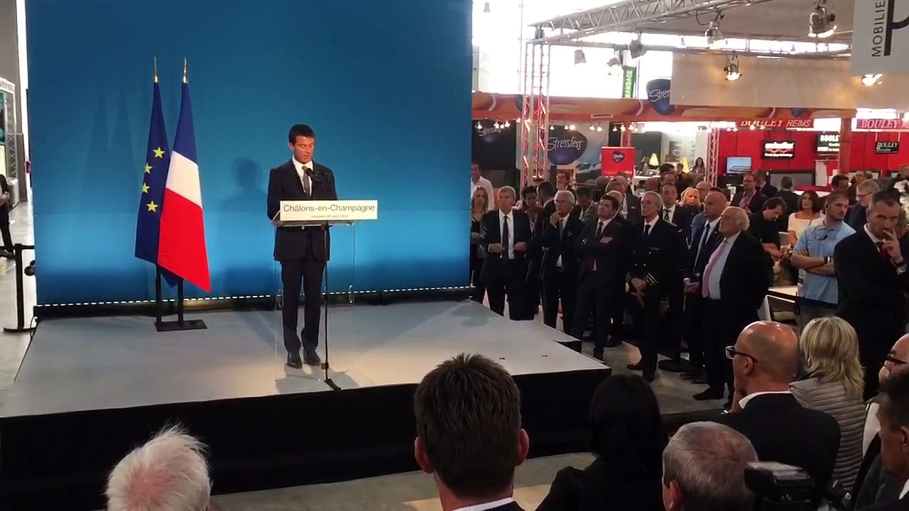 Discours inaugural de Manuel Valls à la Foire de Châlons