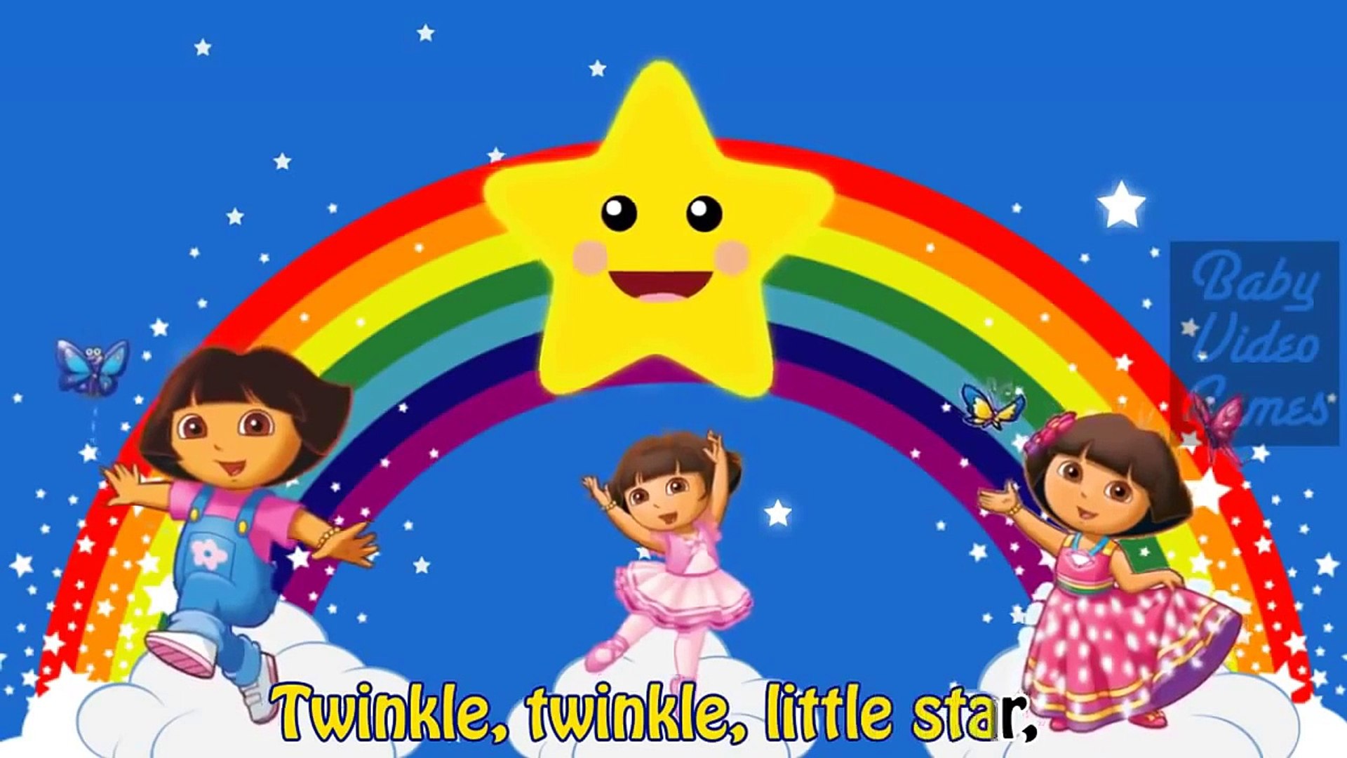 Dora the explorer twinkle twinkle little star