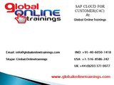 SAP-CLOUD- FOR -CUSTOMER- Online -Training
