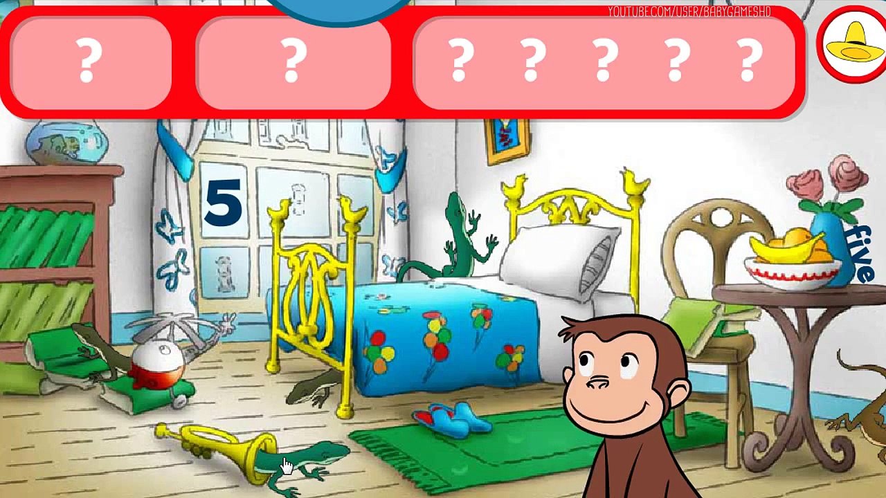 Curious George | Hide and Seek | English Game for Kids