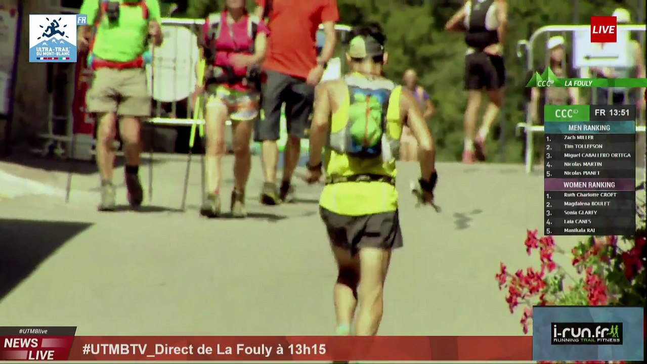 Live Français - UTMB® - Ultra-Trail du Mont-Blanc® (REPLAY) (2015-08-28 13:51:46 - 2015-08-28 15:39:00)