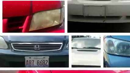 Best way to restore and clean yellow headlights Bonita Springs